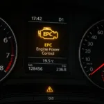 epc light comes on when accelerating