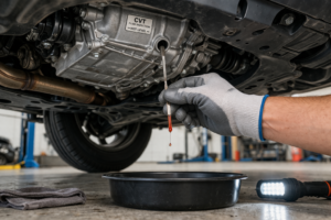 check cvt transmission fluid