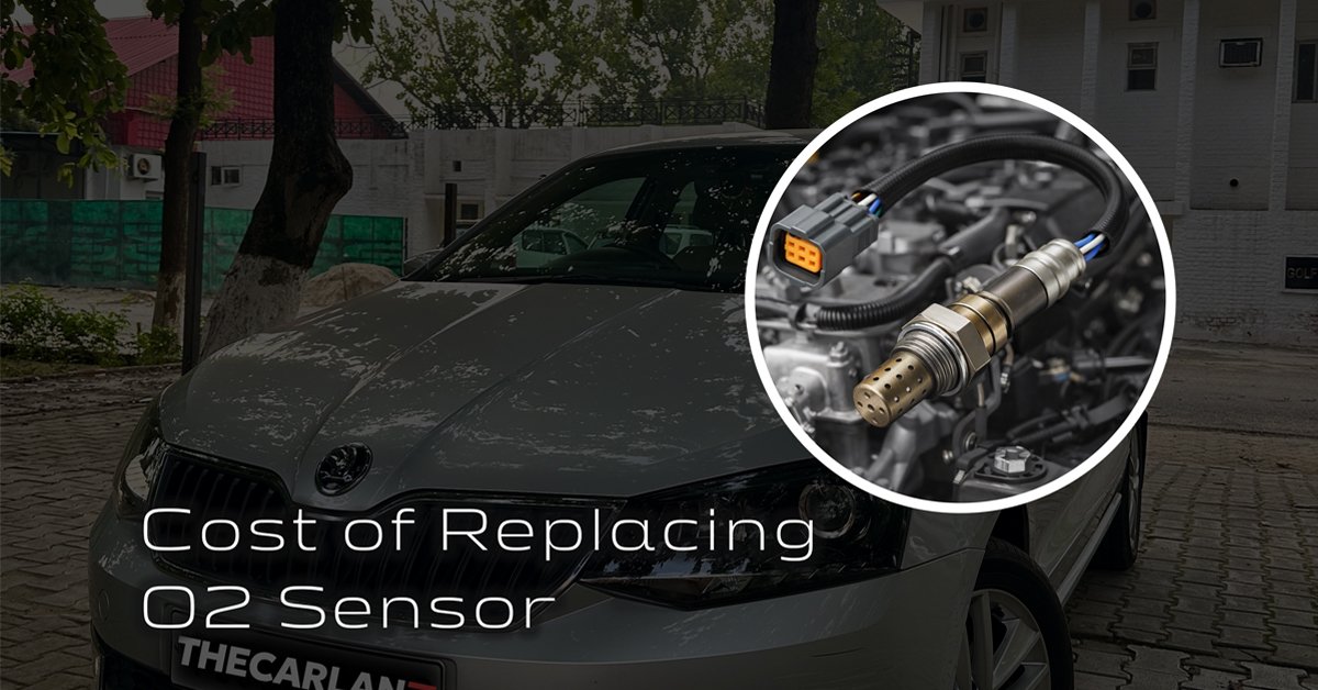 cost of replacing o2 sensor