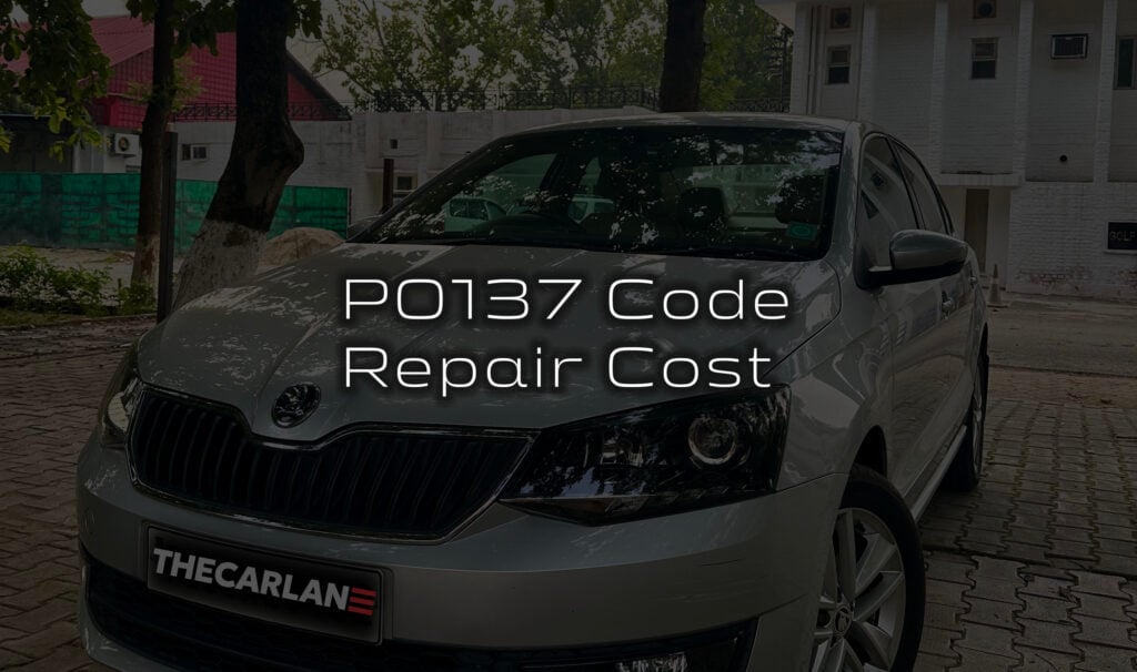 p0137 code repair cost
