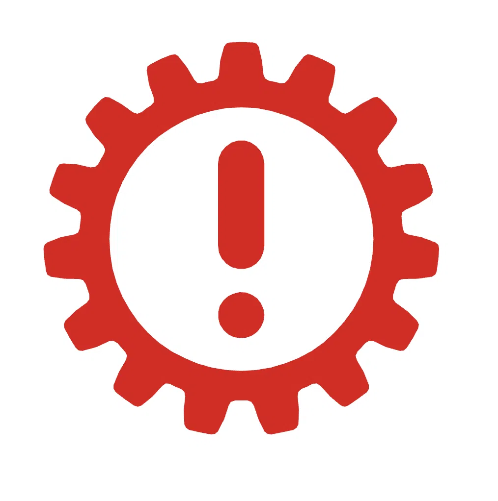 Skoda warning lights — automatic gearbox fault symbol (red)
