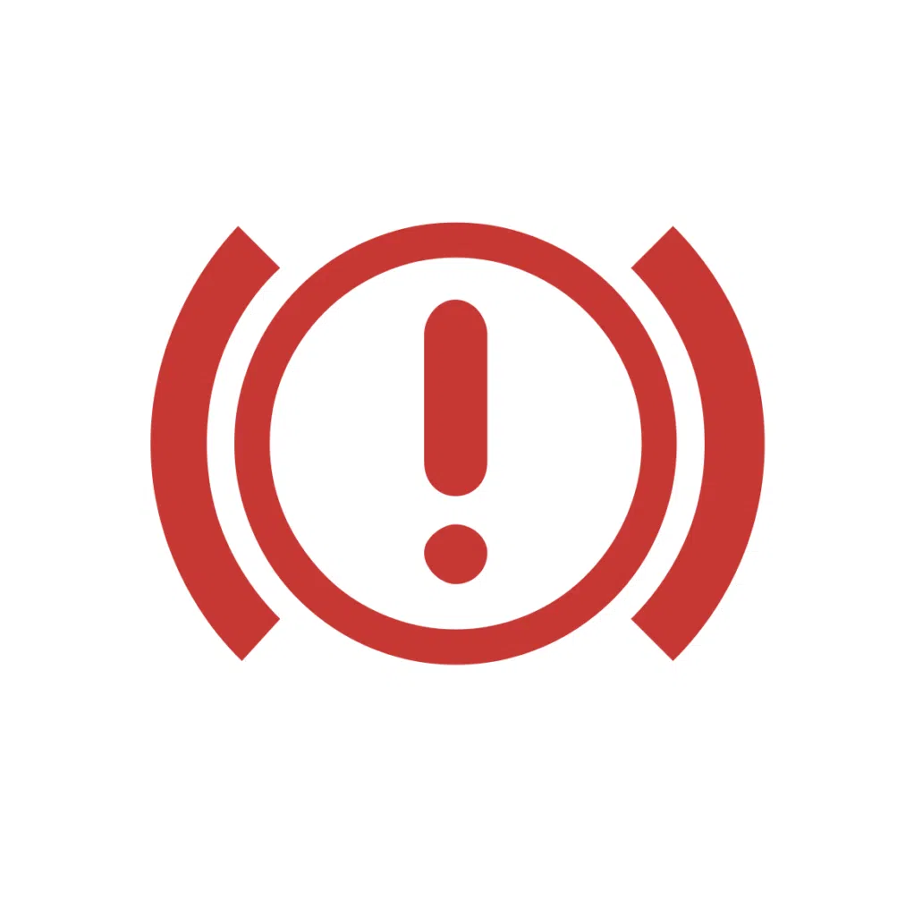 Skoda warning lights — brake system symbol
