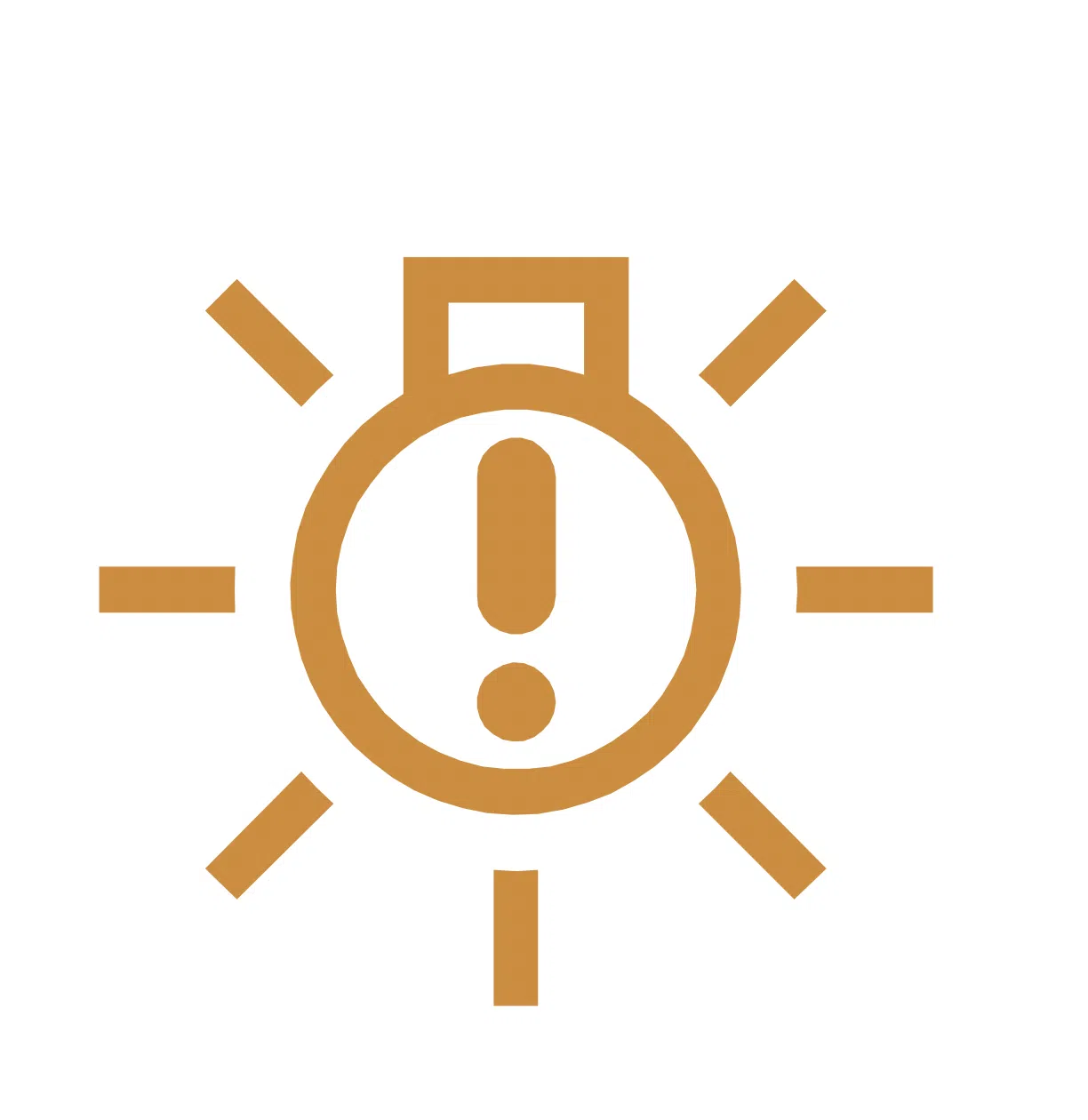 Skoda warning lights — bulb failure symbol