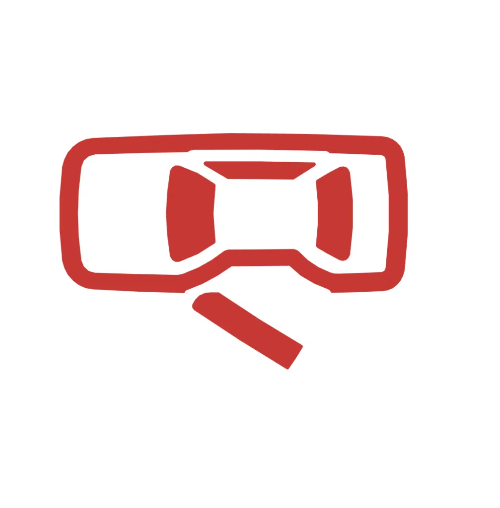 Skoda warning lights — door open symbol