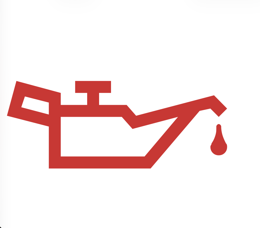 Skoda warning lights — engine oil pressure symbol