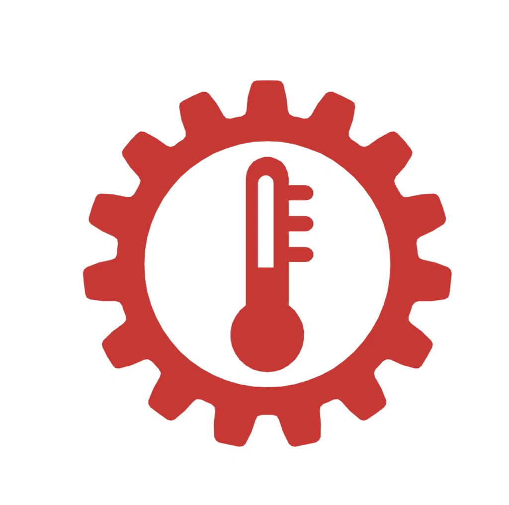Skoda warning lights — gearbox temperature symbol (red)