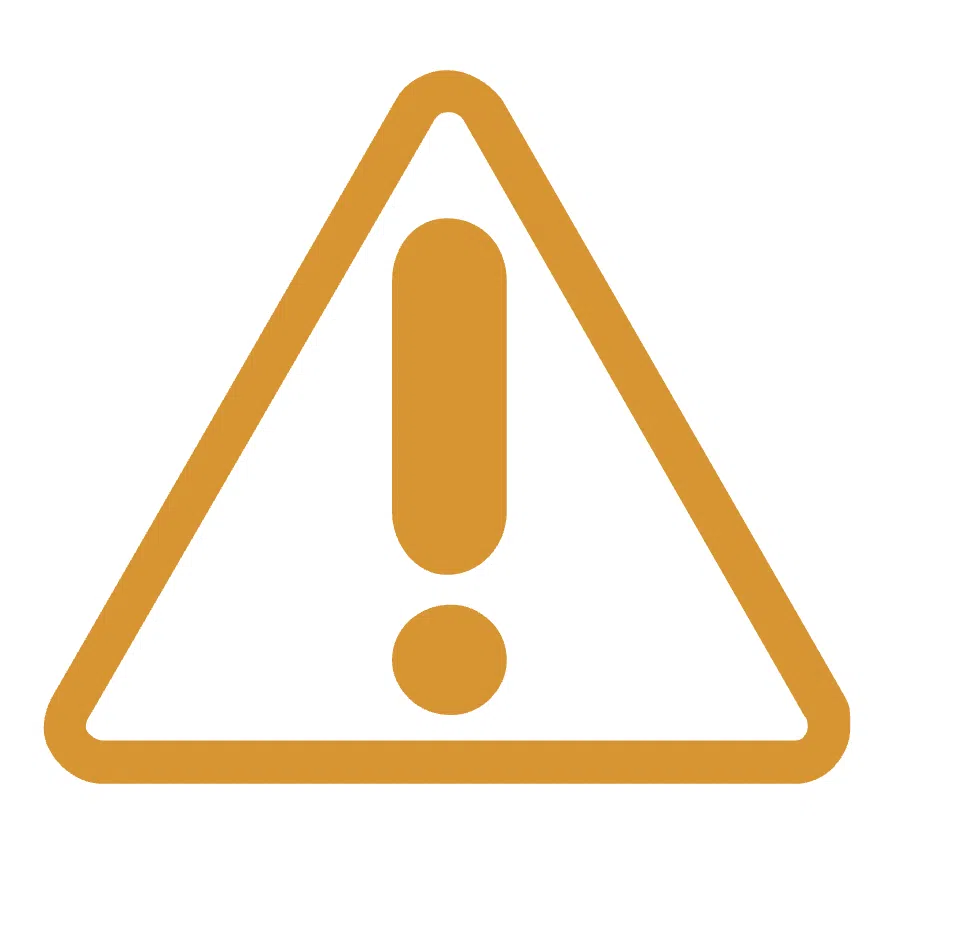 Skoda warning lights — general warning triangle (yellow)