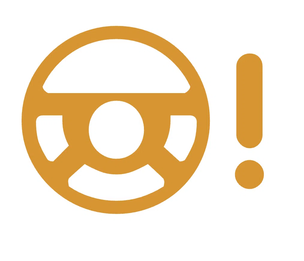 Skoda warning lights — power steering symbol (yellow)