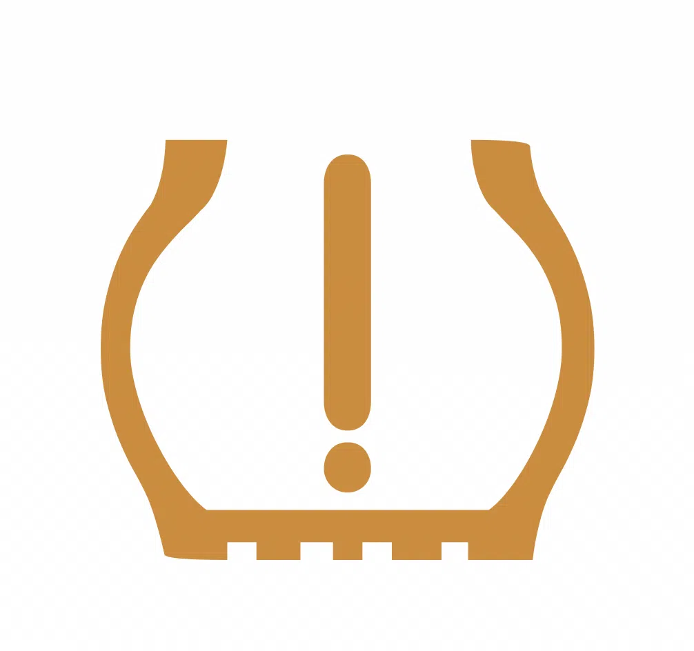 Skoda warning lights — tyre pressure symbol