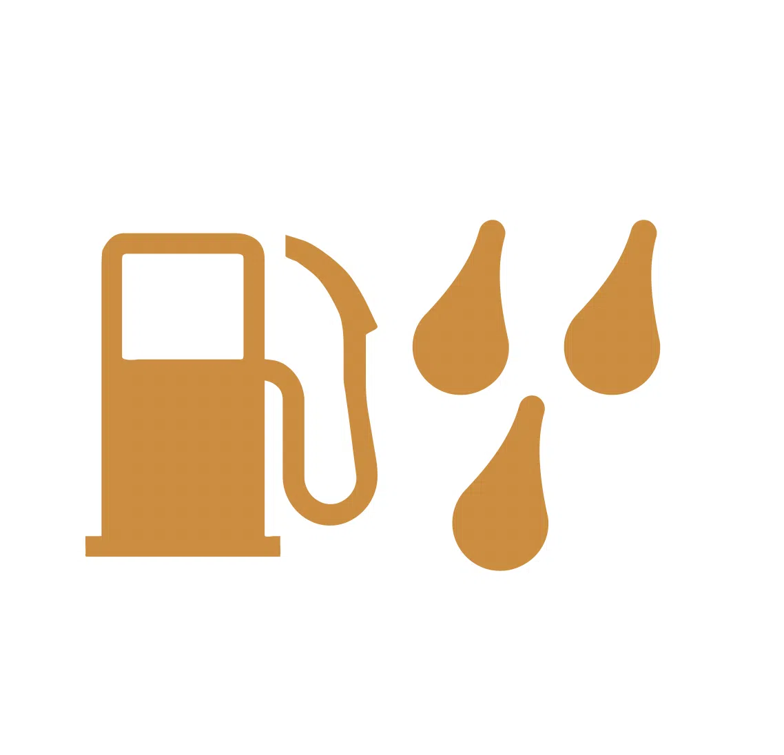 Skoda warning lights — water in fuel filter symbol (diesel)