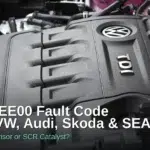 VW TDI diesel engine bay