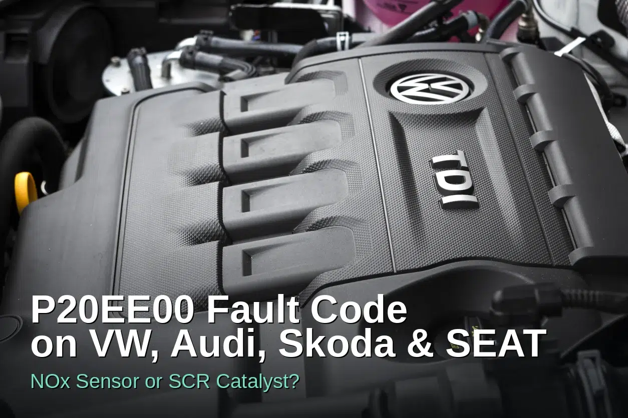 VW TDI diesel engine bay