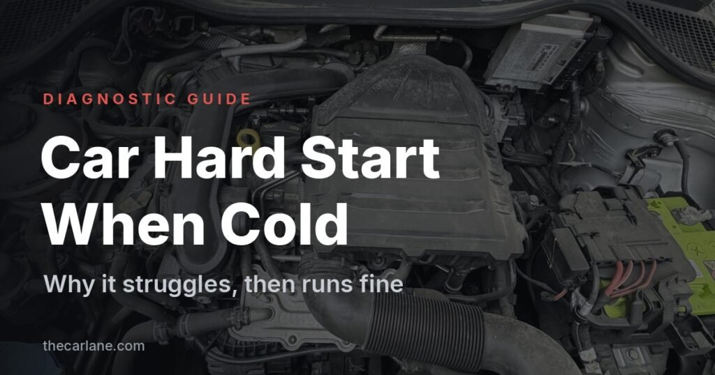 Car hard start when cold diagnostic guide