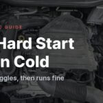 Car hard start when cold diagnostic guide